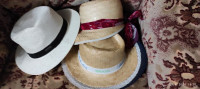 Ženski moški poletni klobuk, 3 kom, novi