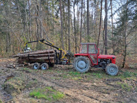 Gozdarska prikolica za UTV ali manjši traktor