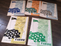 Cel lot 5 kom revija tabornikov tabor leto 1958 - št. 5-6,