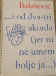 DORĐE BALAŠEVIĆ -  SONGBOOK