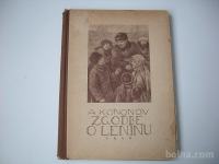 Knjiga ZGODBE O LENINU 1946 - A.KONONOV
