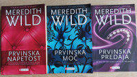 Meredith wild  3 knjige prvinska