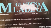 REVIJA GLASBENE MLADINE SLOVENIJA ŠT.4 1991