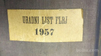 Uradni listi FLRJ