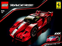 Lego 8156 racers Ferrari FXX 1:17