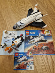 Lego City 60226 - Space Shuttle raziskovanje marsa