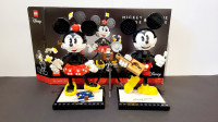 P: LEGO Disney 43179 Mickey Mouse & Minnie Mouse Buildable Characters