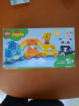 LEGO DUPLO KOCKE - VLAK Z ŽIVALIMI (10955)