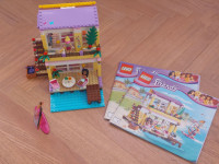 Lego friends hiša na plaži, vsi koščki