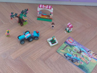 Lego friends tržnica, vsi koščki