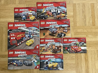 LEGO Junior Cars 10745, 10742, 10743, 10733, 10732, 10730, 10731