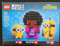 LEGO kocke 40421: Brickheadz Belle Bottom, Kevin & Bob (ZAPAKIRAN)