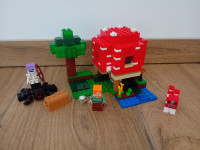 Lego kocke Minecraft 21179 The Mushroom House