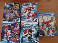 Lego Mech Super Heroes 76140 76141 76146 76169 76171