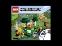 Lego Minecraft The Bee Farm set 21165