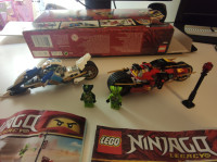 LEGO NINJAGO Kai's Blade Cycle & Zane's Snowmobile 70667