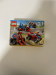 Lego Red Go-Kart 31030 - vsi delčki