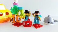 Podmornica Lego Duplo 10910 (vse kocke, škatla)