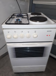 štedilnik GORENJE 2 plin + 2 elektrika 50 cm