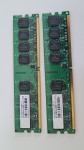 2x RAM 2gb DDR2 (računalnik stacionarni, namizni)