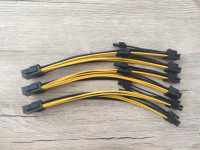 Mining kabel 8-pin PCI-E na 2x 8-pin PCI-E splitter, 3 kosi