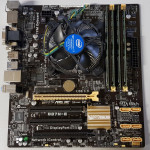 Prodam rabljen racunalnik I3 - 4170, Asus Q87M-E, 16GB RAM