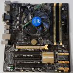 Prodam rabljen racunalnik I3 - 4170, Asus Q87M-E, 4GB RAM