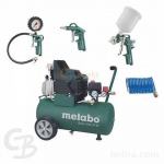 METABO KOMPRESOR BASIC 250-24W + SET LPZ4 GRATIS!