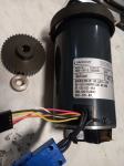 Elektromotor, BRUSHLESS DC DO 24V, 1.3PH, komplet z jermenom