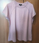 Bombažna rožnata majica C&A
