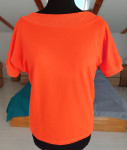 RELEVANCE št. 38 / 40 ( S/M ) neon oranžna majica KOT NOVA
