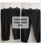 KR.HLAČE - št.M+L ■ZARA BASIC ■črne