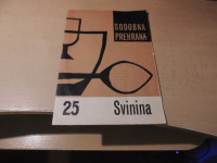 SODOBNA PREHRANA SVININA A. GRUM CZNG 1966