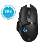 Logitech G502 Lightspeed brezžična miška, črna