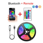 LED Trak Bluetooth USB 5050 SMD 5V RGB nastavljiva svetloba Daljinec