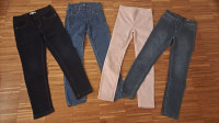 Jeans pajkice H&M št. 128