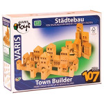 Komplet lesenih kock Town Builder od Varis Toys