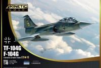 Maketa letala Kinetic 48089 F-104G/TF-104G Starfighter (2 in 1)