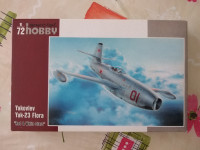 Maketa Special Hobby 72248 Yak-23 1/72