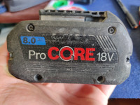 Bosch 8Ah ProCore 18v baterija obnovljena Original