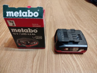 METABO BATERIJA 12V LiHD 4.0 Ah 625349000