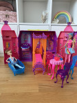 Barbie grad hiša z dodatki