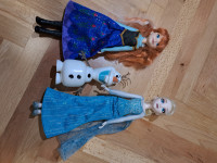 Barbiki Elza in Ana + Olaf