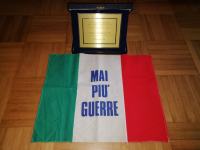 Italijanska plaketa z zastavo