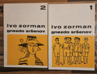 GNEZDO SRŠENOV-Ivo Zorman, 1.in 2.del,1968, ohranjen...6,99 eur