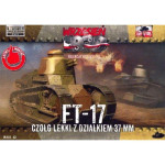 Maketa oklepnik tank FT-17 1/71 1:72