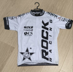Nov kolesarski dres Rock Racing črne ali bele barve