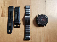 Garmin Fenix 6 Pro Solar titanium carbon grey