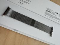 Original Apple Watch pas srebrni pas 38 40 41 mm (Milanese loop)