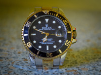 Ročna ura Tevise - Približek Rolex Submariner